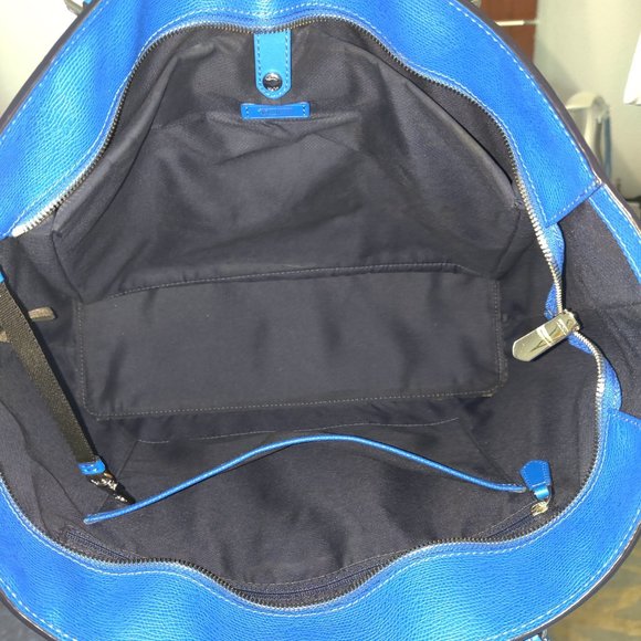 TUMI Everyday Tote Voyageur Blue Used - Picture 6 of 6